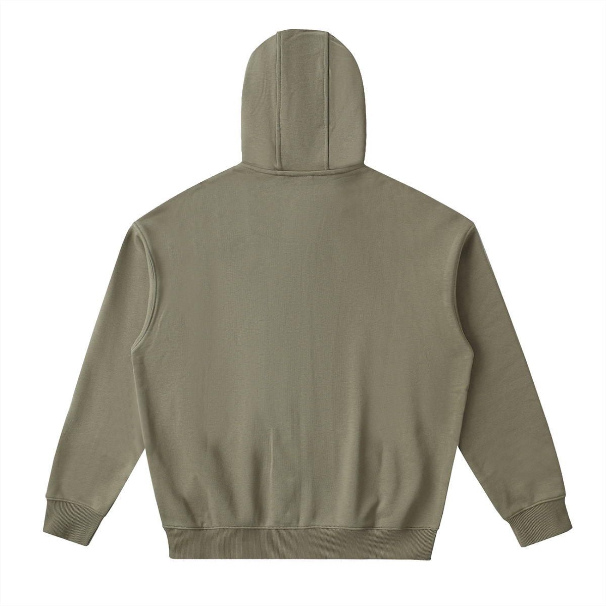 Veste zippée à capuche coton – Sommets – coloris vert sauge