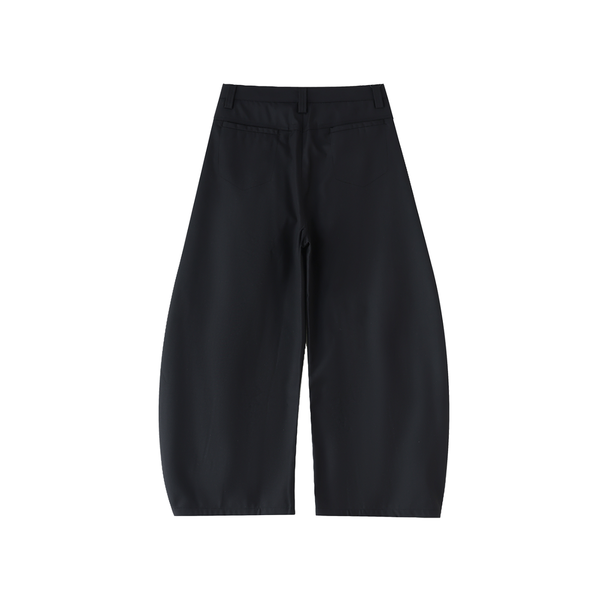 Pantalon barrel fluide – Arvo – coloris noir