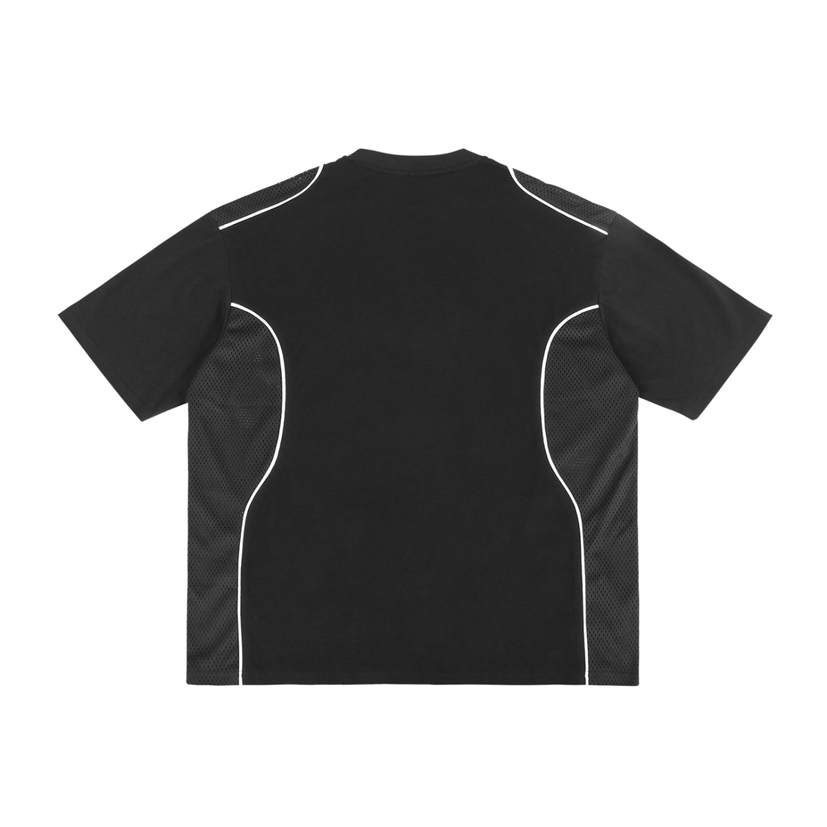 T-shirt à passepoils contrastés – Arvo – coloris noir