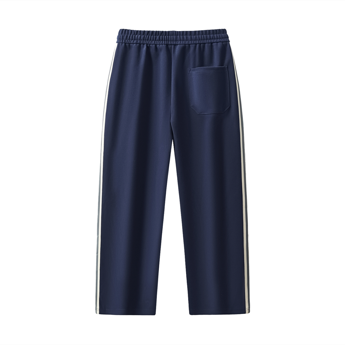 Jogging droit à bandes latérales – coloris bleu roi
