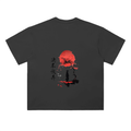 T-shirt épais 300 g/m² – Samouraï – coloris noir