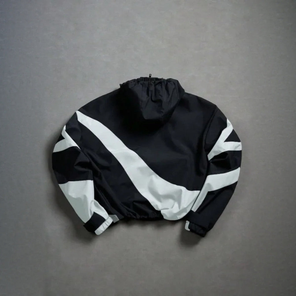 Apex Fleece-Lined Jacket – noir / blanc