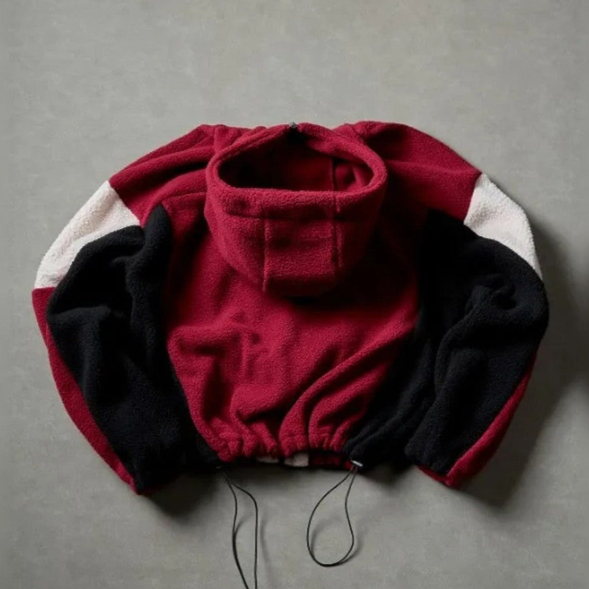 Apex Fleece Panel Jacket – bordeaux