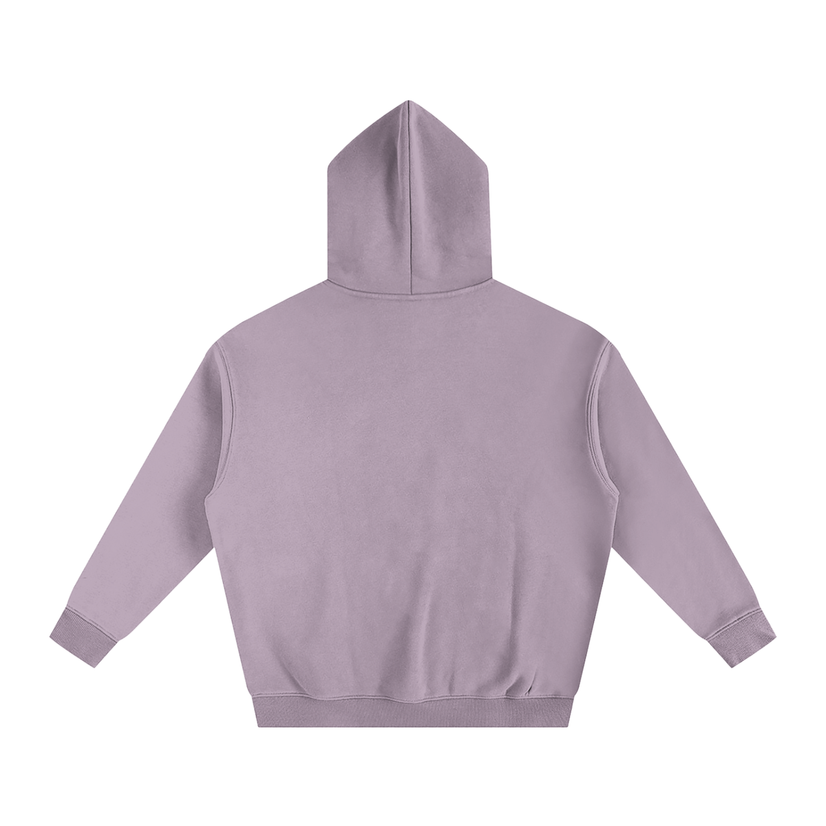 Sweat à capuche oversize molletonné – Arvo – coloris violet foncé