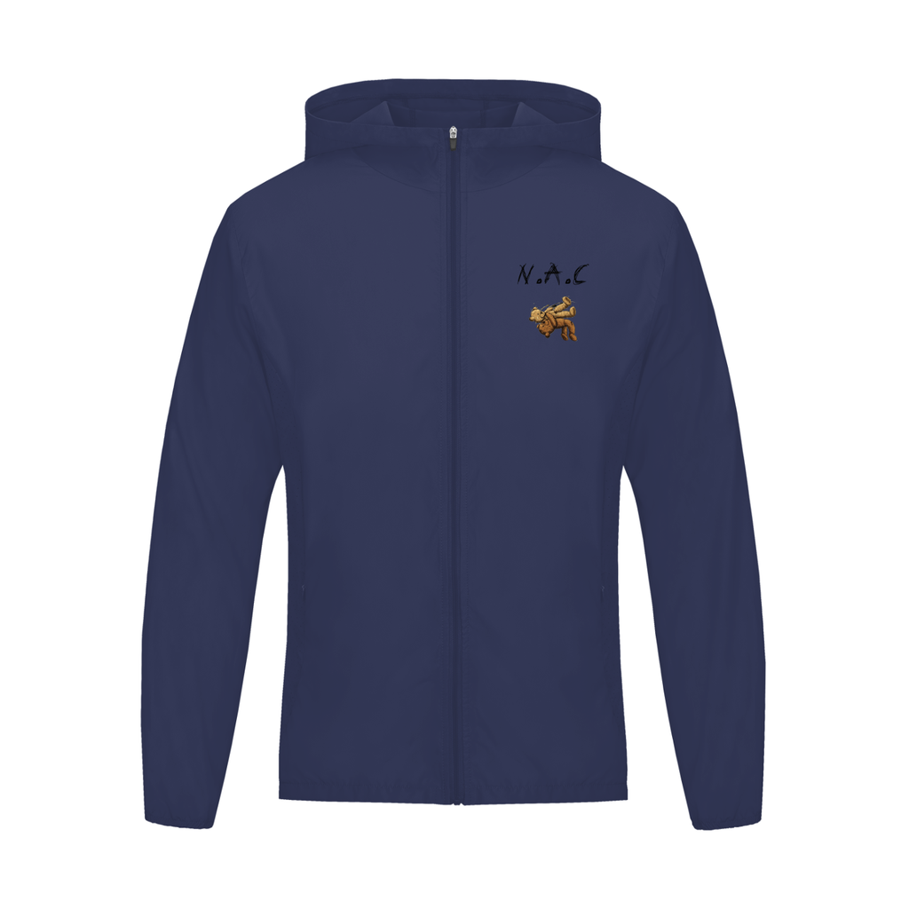 Veste légère à capuche – N.A.C – coloris bleu foncé